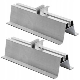 Trapezoidal solar panel holders, set of 2 pcs