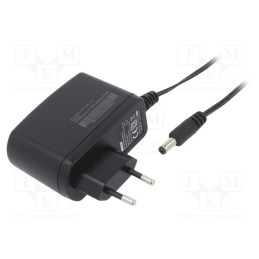 1 pcs x MOSO - MSA-C1200CS12.0-18F-DE-2555 - Power supply: switched-mode, plug, 12VDC, 1.25A, 15W, Plug: EU
