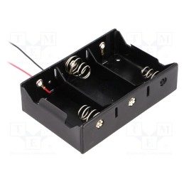 1 pcs x COMF - BH-131A - Holder, D,R20, Batt.no: 3, cables, 150mm