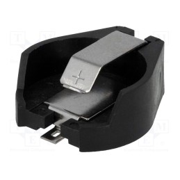 1 pcs x KEYSTONE - 1062 - Socket, Batt.no: 2, horizontal,SMD, H: 10.3mm, Ø: 20mm