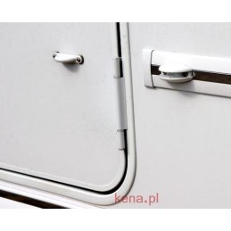 Door holder, 3 parts, white