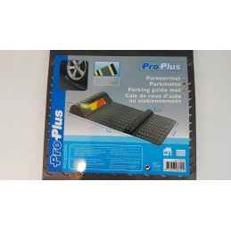 Parking mat under the wheel, garage parking assistant