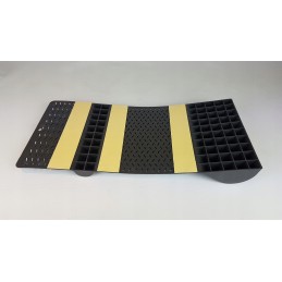 Parking mat under the wheel, garage parking assistant