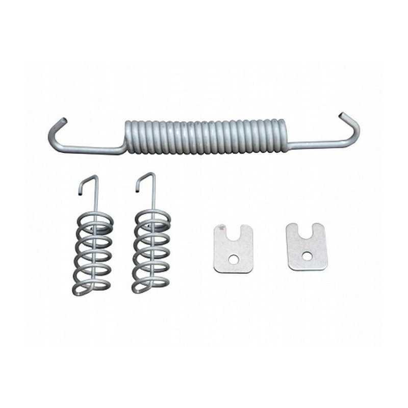 A set of springs for the brake drum of unknown trailers