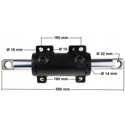 Power steering cylinder gpw 2502 2503 2504 3200 w9 19 18 00