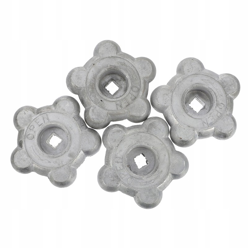 Angle shut-off valve wheel valve control handle