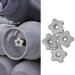 Angle shut-off valve wheel valve control handle