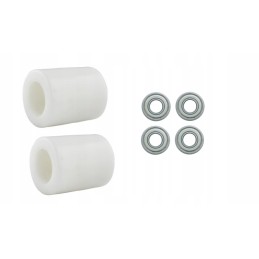 Set of rollers with bearings, single carriage, AC25