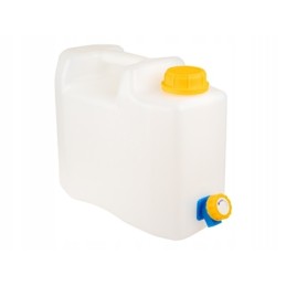 Drinking water container with valve and tap, 5l