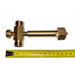 Gas cylinder connector 3x 21 8 l external 21 8 l internal distributor