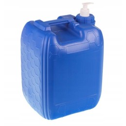 Water bank container with dispenser, 10l, blue