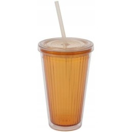 Gimex cup with lid and straw 500 ml