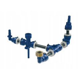 Water pipe connector hose adapter uniquick reich 12 10 mm