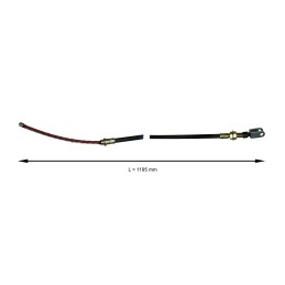 Brake cable left forklift toyota 7 8 fg fd