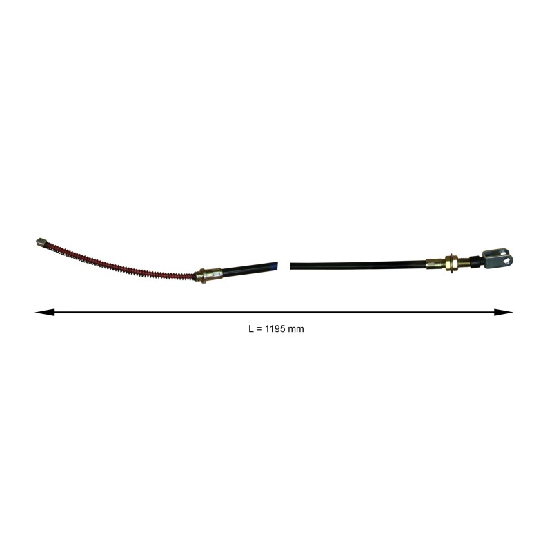 Brake cable left forklift toyota 7 8 fg fd