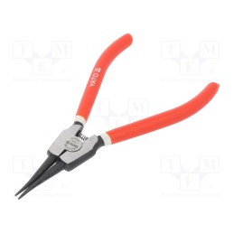 1 pcs x YATO - YT-2136 - Pliers, for circlip, external, Pliers len: 180mm, straight