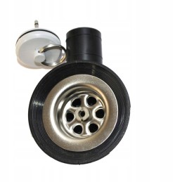 Angular water outlet in the shaft