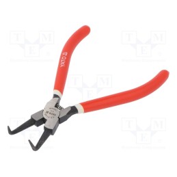 1 pcs x YATO - YT-2139 - Pliers, for circlip, internal, Pliers len: 180mm, angular