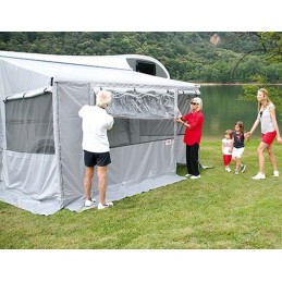 Awning roller blind installation CS Light 280 XL Fiamma