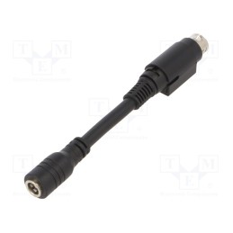 1 pcs x POWERNEX - DC PLUG-P1M-R7B - Adapter, Plug: straight, Input: 5,5/2,5, Out: KYCON KPPX-4P