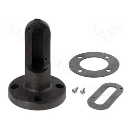 1 pcs x WERMA - 97584085 - Signallers accessories: wall mounting element, IP65, -20÷50°C