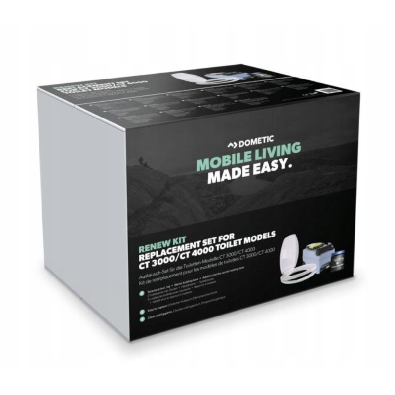 Tank cassette toilet freshening kit renew kit dometic