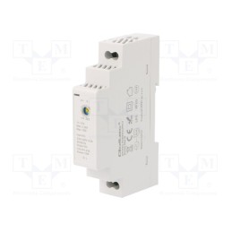 1 pcs x QOLTEC - 50916 - Power supply: switched-mode, for DIN rail, 15W, 12VDC, 1.25A, IP20