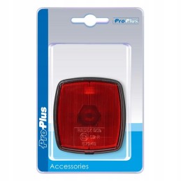 Red rear position lamp 66x62mm proplus