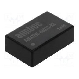 1 pcs x AIMTEC - AM6TIW-4803S-RZ - Converter: DC/DC, 6W, Uin: 18÷75V, Uout: 3.3VDC, Iout: 1.4A, DIP24