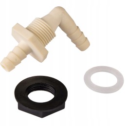 Grommet connector for water tank, connector connection