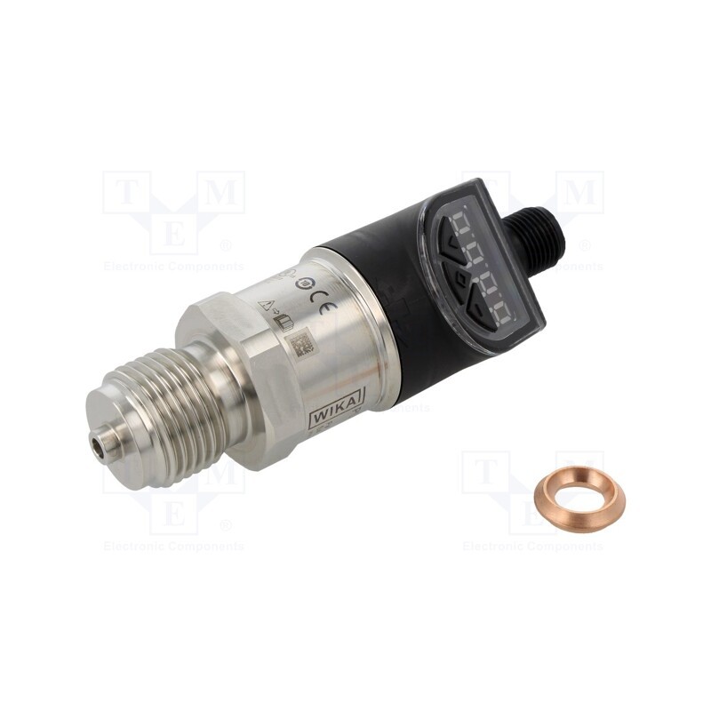 1 pcs x WIKA - 31200753 - Module: transducer, pressure, 0÷16bar, OUT: 2, OUT 1: PNP, OUT 2: PNP