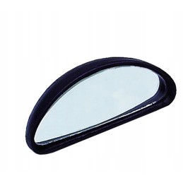 A car mirror with an additional blind spot