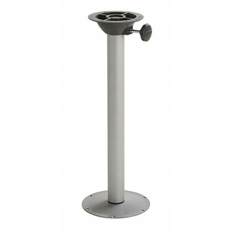 Turntable leg for a caravan