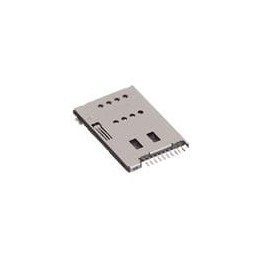 1 pcs : 1010027182 - Memory Card Connectors Mini Sim Card 8 Pin Connector PCB