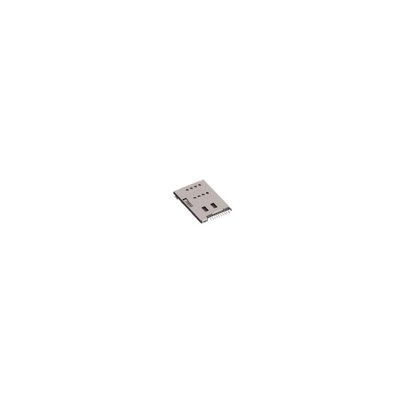 1 pcs : 1010027182 - Memory Card Connectors Mini Sim Card 8 Pin Connector PCB