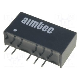 1 pcs x AIMTEC - AM1D-0512DH52Z - Converter: DC/DC, 1W, Uin: 4.5÷5.5V, Uout: 12VDC, Uout2: -12VDC, SIP7
