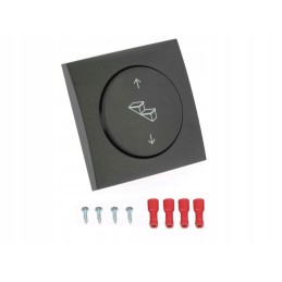 Input stage bell button switch 12v Thule anthracite