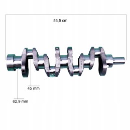 Crankshaft forklift engine Nissan K21