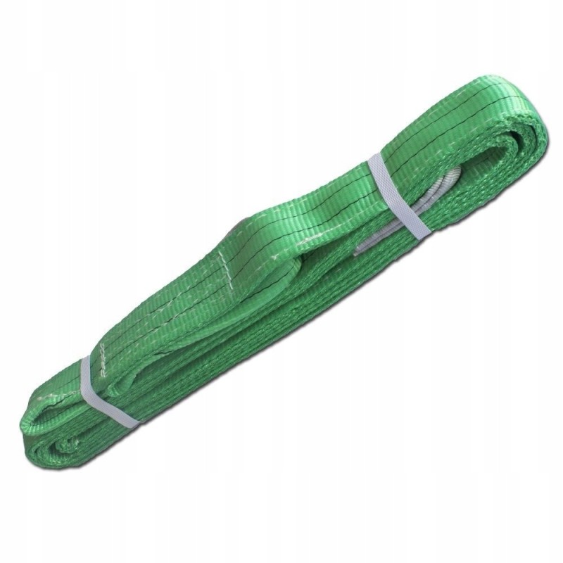 Strap trailer unloading sling 2t 6m 60mm with loops