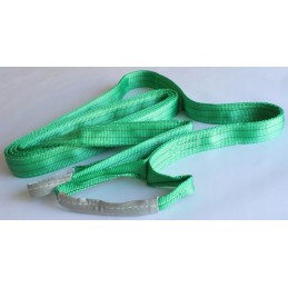 Strap trailer unloading sling 2t 6m 60mm with loops