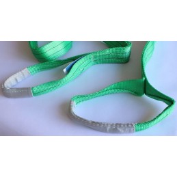 Strap trailer unloading sling 2t 6m 60mm with loops