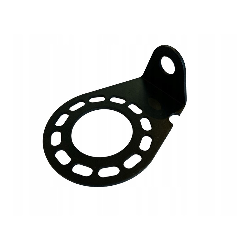 Holder mounting bracket for the hitch trailer socket