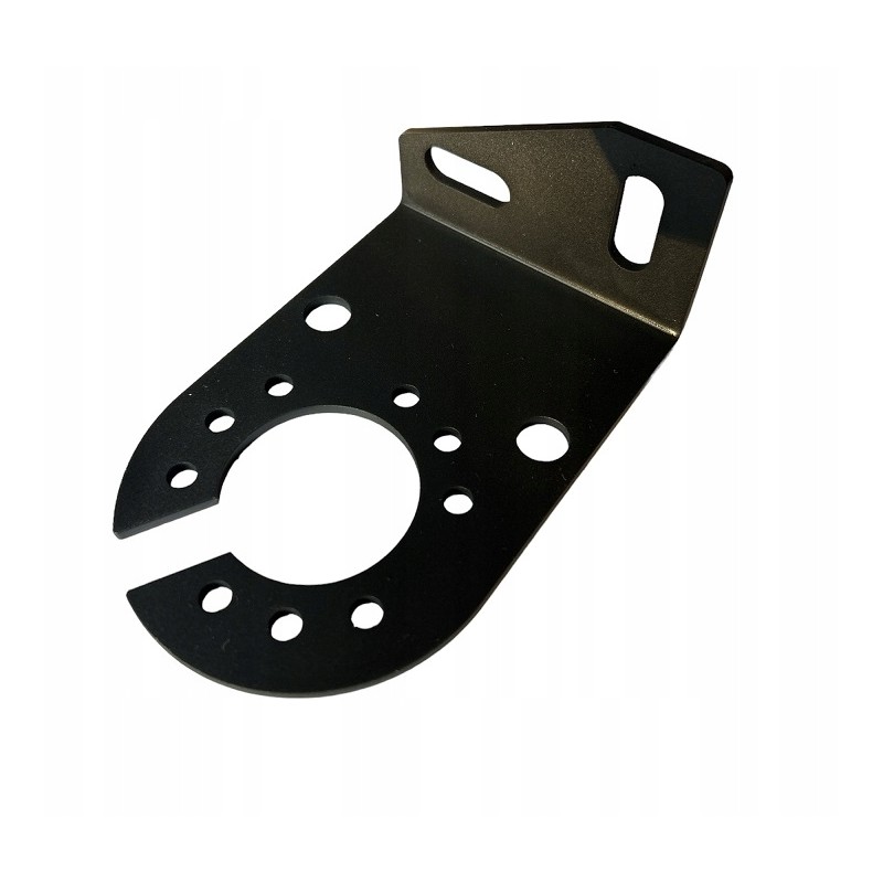 Holder mounting bracket for the hitch trailer socket