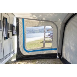 Inflatable vestibule awning for skia 400 aerocampin brunner camper