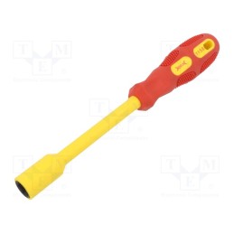 1 pcs x BM GROUP - BM1156 - Screwdriver, insulated, 6-angles socket, HEX 12mm
