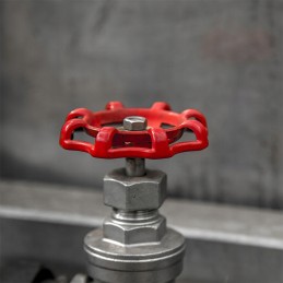 Red accessories gate valve handle for faucet and water