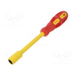 1 pcs x BM GROUP - BM1155 - Screwdriver, insulated, 6-angles socket, HEX 11mm