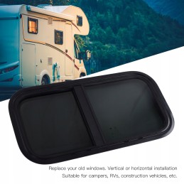 Sliding window for a 60-30 cm caravan