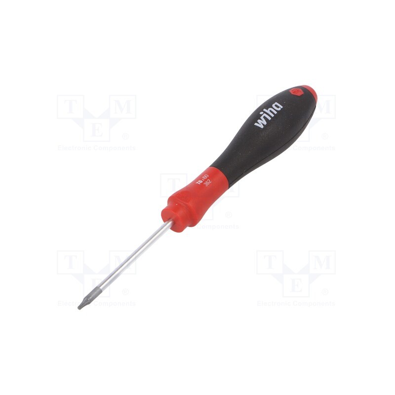 1 pcs x WIHA - 1289 - Screwdriver, Torx®, TX09, SoftFinish®, Blade length: 60mm