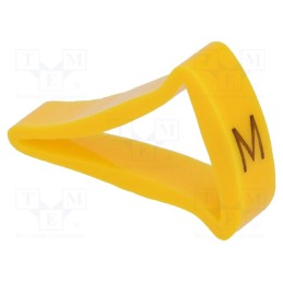 1 pcg x KURANT - MZ-5/M -AS - Markers, Marking: M, 15÷20mm, H: 25mm, A: 16mm, -30÷100°C, leaded